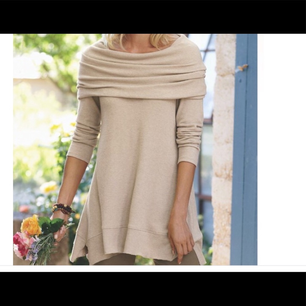 Soft Surroundings Cowl Neck Tunic PXS💛💛